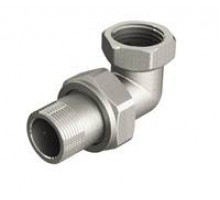 Сгон-американка угловой Elsen TIN 3/4 НВ латунный с плоским уплотнением EBF27.34T