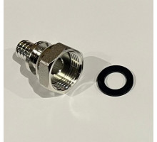 Переходник Elsen Monolit 16 x 1/2 НГ латунь с оловянным покрытием EFA13.1612T
