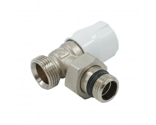 Вентиль ручной угловой Elsen 3/4x1/2 никелированный EVR01.3412