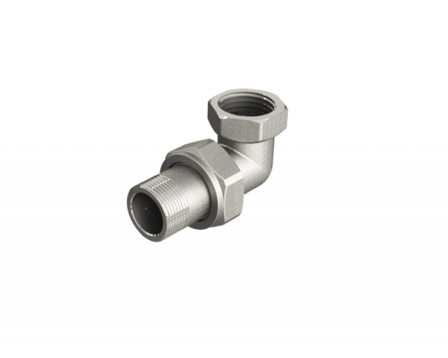 Сгон-американка угловой Metalit TIN PLATED 1 НВ латунь конусное уплотнение O-ring EBF2710T