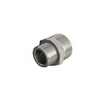 Ниппель переходной Metalit TIN PLATED 3/8 x 1/2 латунь луженая EBF293812T