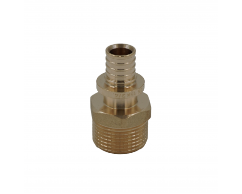 Переходник с наружной резьбой ELSEN Monolit 16x3/4 латунь EFA.16.16-34B